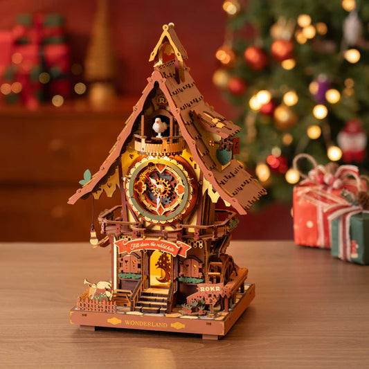 Cuckoo Clock Mechanical 3D Wooden Puzzle