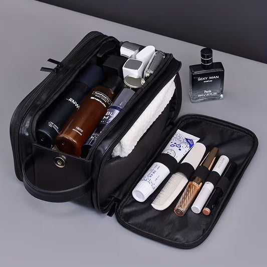 (Buy 1 Get 1 FRee) Large Capacity Unisex Travel Toiletry & Skincare Organizer Bag
