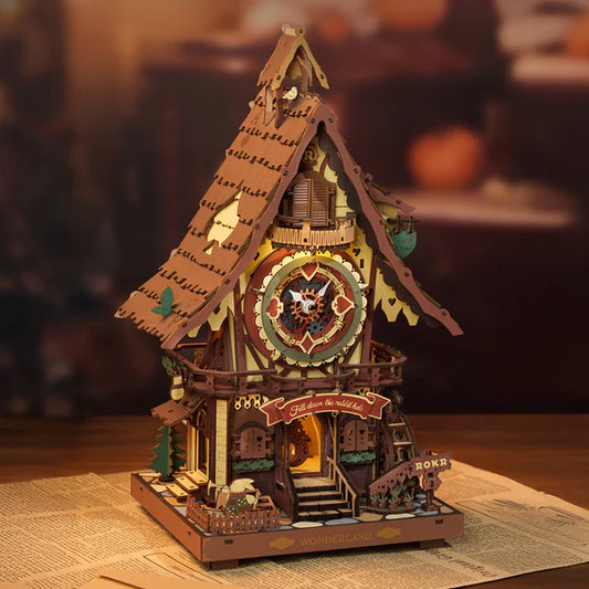 Cuckoo Clock Mechanical 3D Wooden Puzzle