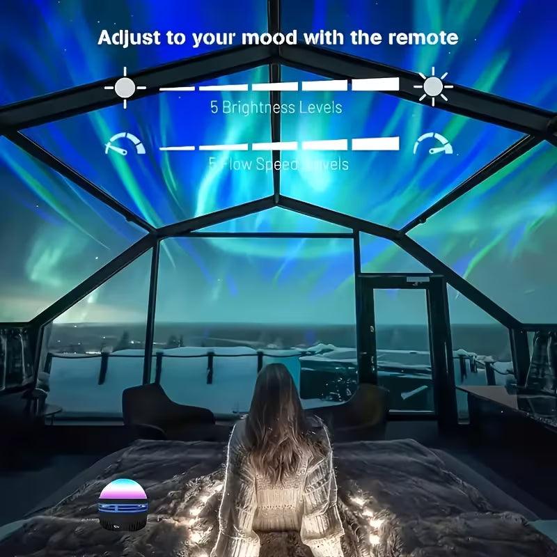 (Buy 1 Get 1 Free) Cosmic Aurora Night Light Projector