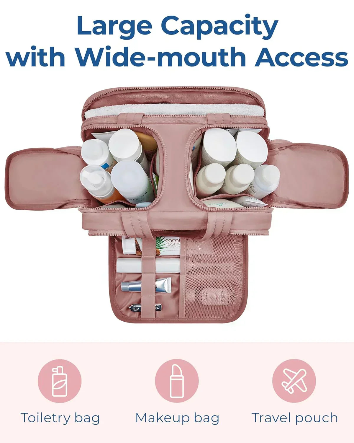 ( BUY 1 GET 2 FREE ) Clayon™ All-in-One Travel Toiletry Bag